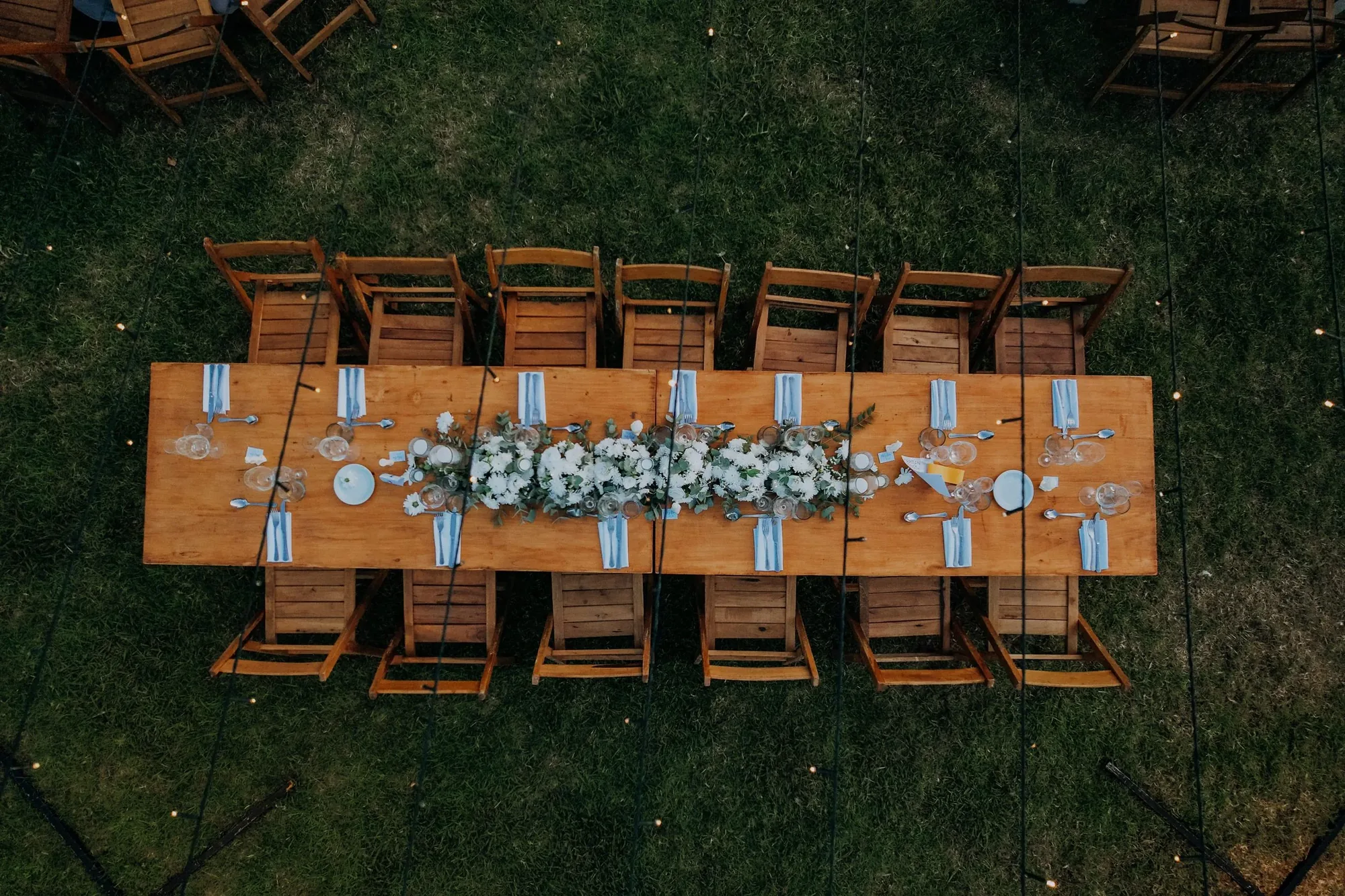 Wedding Venue Drone Marketing photographed from an aerial drone perspective